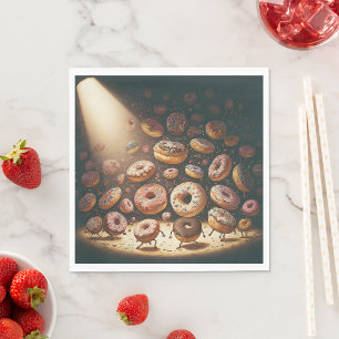 Spotlight Doughnuts Napkin