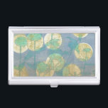 Spotlight Floral I Business Card Holder<br><div class="desc">Floral</div>