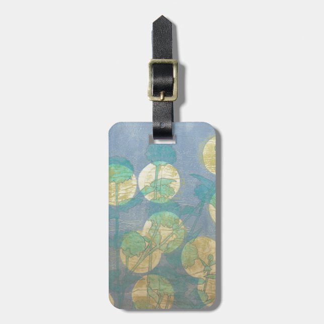 Spotlight Floral I Luggage Tag (Front Vertical)