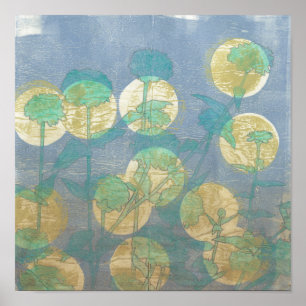 Spotlight Floral I Poster