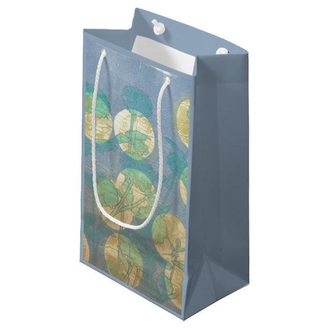 Spotlight Floral I Small Gift Bag (Front Angled)