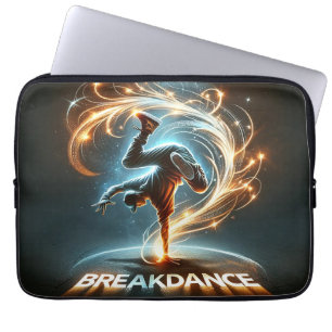 "Spotlight Groove" - dancing in the spotlight! Laptop Sleeve