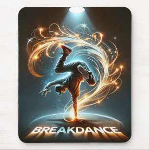 "Spotlight Groove" - dancing in the spotlight! Mouse Pad