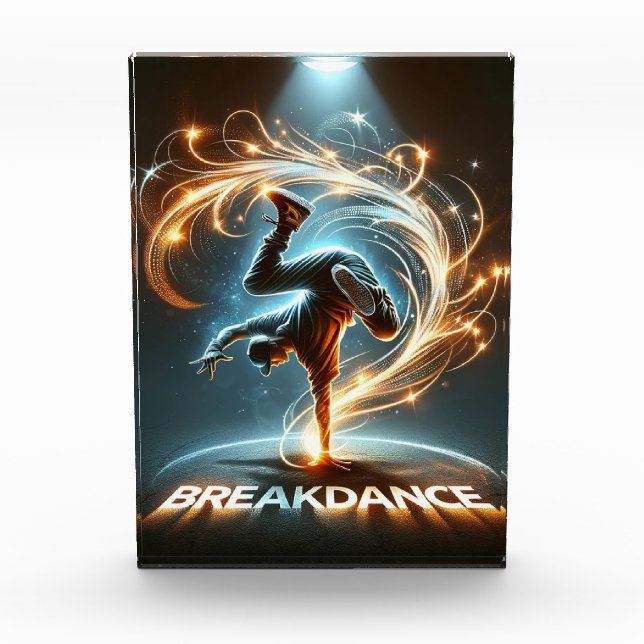 "Spotlight Groove" - ​​dancing in the spotlight! Photo Block (Front)