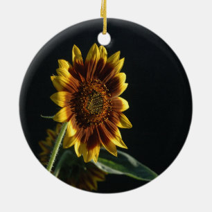 Spotlight on A Beautiful Sunflower Ceramic Ornamen Ornament