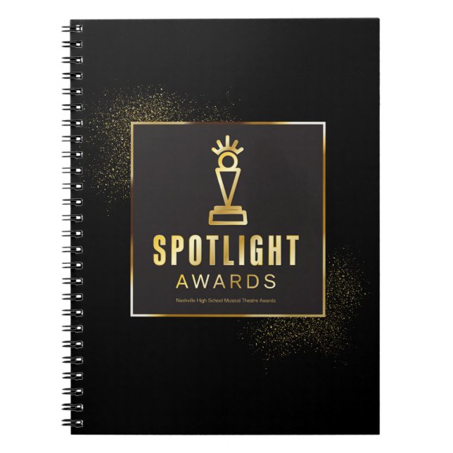 Spotlight Spiral Notebook (Front)