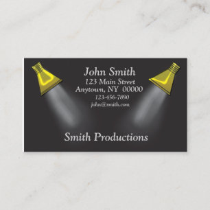 Spotlights Business Card