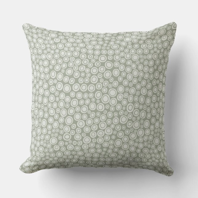 Spots 071215 - Semi-Transparent on Desert Sage Cushion (Front)