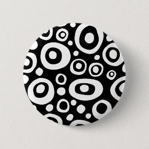 Spots and Circles - 06 6 Cm Round Badge