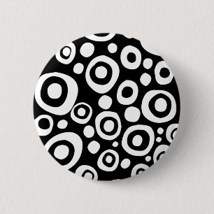 Spots and Circles - 07 6 Cm Round Badge