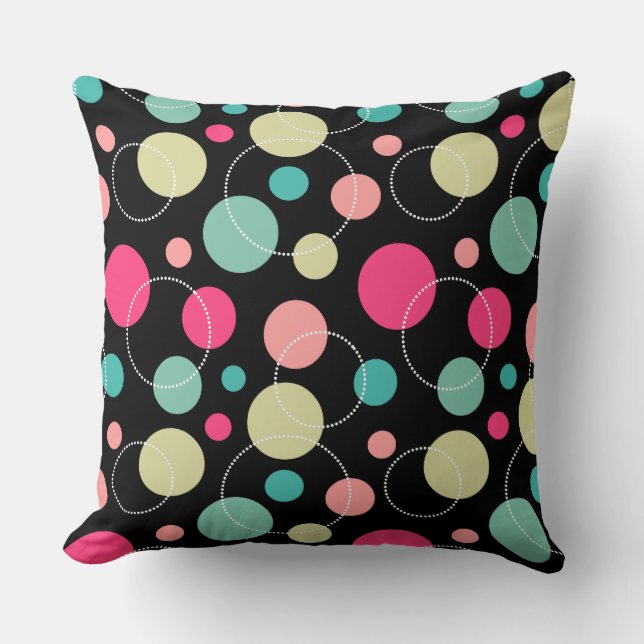 Spots and Circles 150816 Cushion (Front)