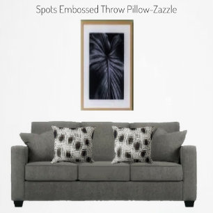 Spots Embossed Cushion