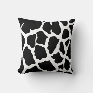 Spots in Black Cushion