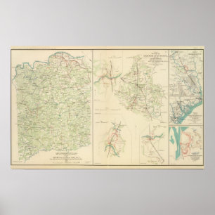 Spotsylvania County Hanover Junction Poster