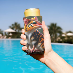 Spotted Australian Quoll, Seltzer Can Cooler