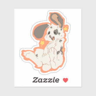 Spotted Bunny Sticker