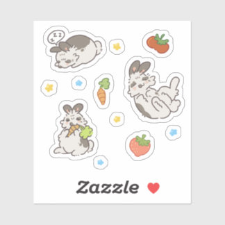 Spotted Bunny Sticker Sheet