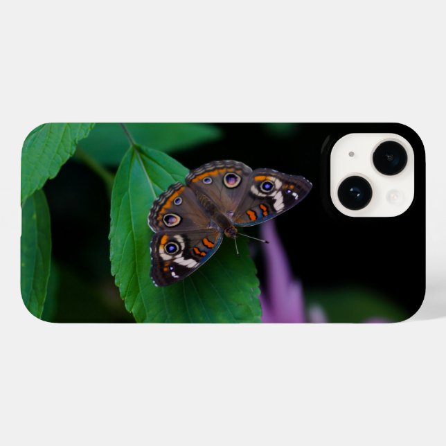 Spotted Butterfly iPhone Case (Back (Horizontal))