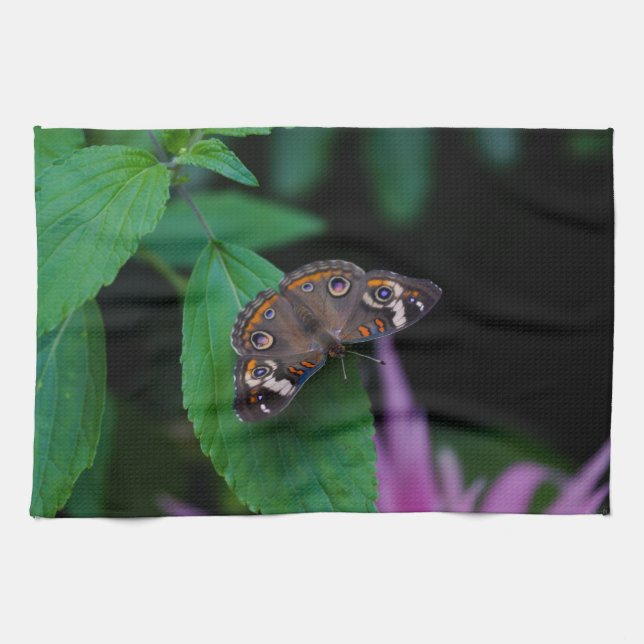 Spotted Butterfly Tea Towel (Horizontal)