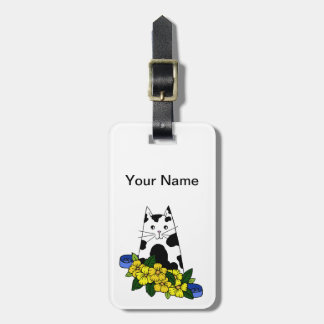 Spotted Cat  Luggage Tag