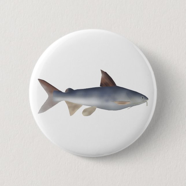 Spotted Catfish 6 Cm Round Badge (Front)