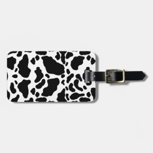 Spotted Cow Print, Cow pattern, Animal fur Luggage Tag