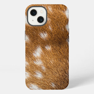 Spotted deer fur texture iPhone case