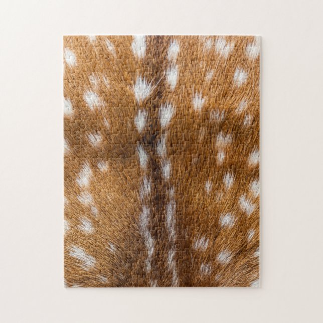 Spotted deer fur texture jigsaw puzzle (Vertical)