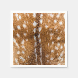 Spotted deer fur texture napkin