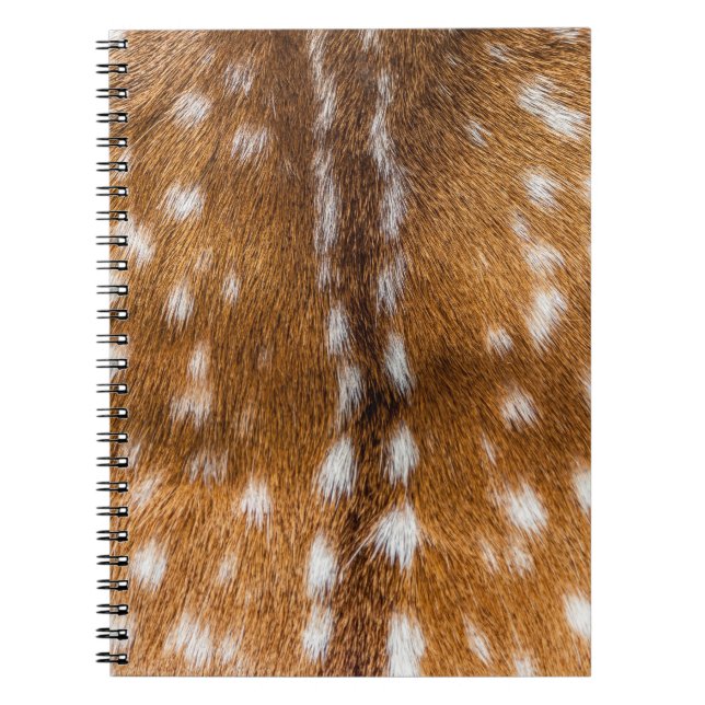 Spotted deer fur texture notebook (Front)