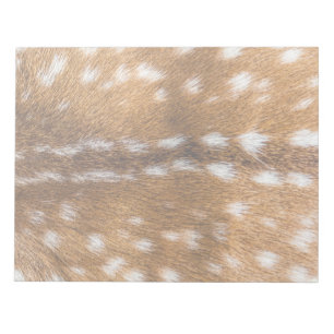 Spotted deer fur texture notepad