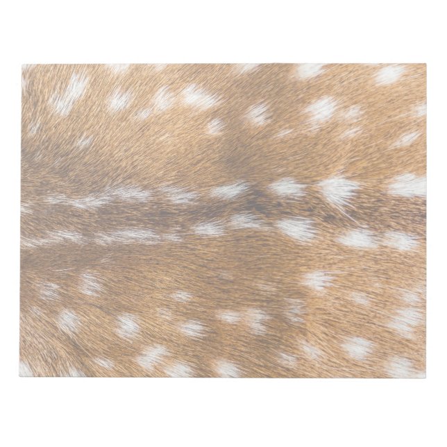 Spotted deer fur texture notepad (Front)