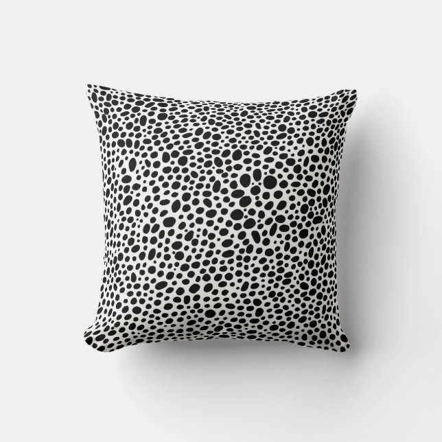 Spotted Doodle Throw Cushion (Front)