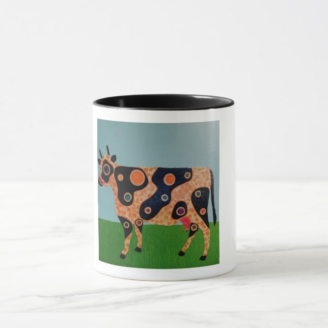 Spotted, Dotted Cow Mug (Center)