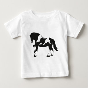Spotted Draught   Horse Baby T-Shirt