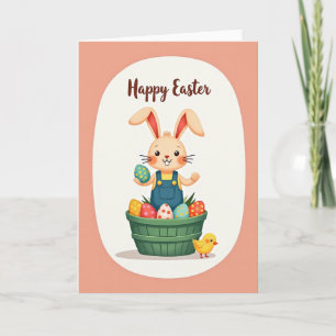 Spotted Egg Springtime Card
