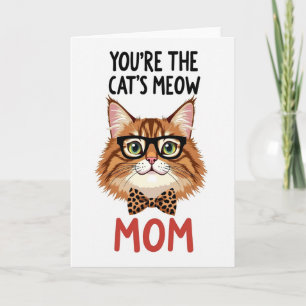 Spotted Feline Portrait Card