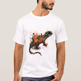 Spotted Fire Salamander. T-Shirt