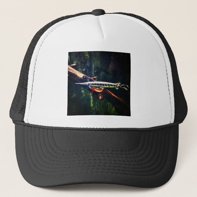 Spotted Gar Trucker Hat (Front)