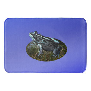 Spotted Grass Frog, Memory Foam Bathmat