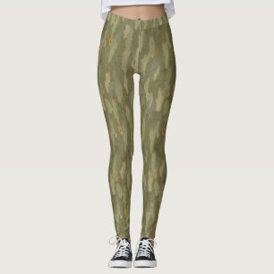 Spotted Gum Bark Camouflage – Seamless Australian  Leggings