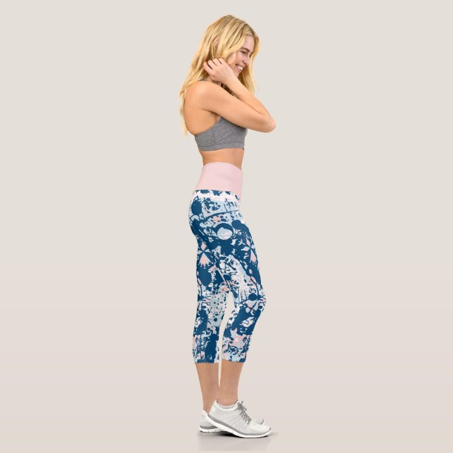 Spotted hermine capri leggings (Right)