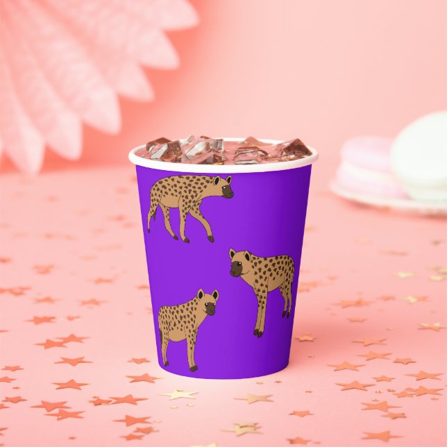 Spotted Hyenas Paper Cups (Insitu)