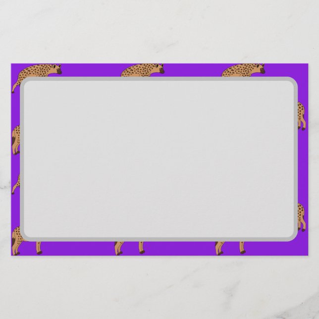 Spotted Hyenas Stationery (Front)