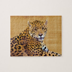 Spotted Jaguar Big Cat-lover #Gift Jigsaw Puzzle
