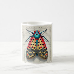 Spotted Lanternfly 300724IREF206 - Watercolor Coffee Mug