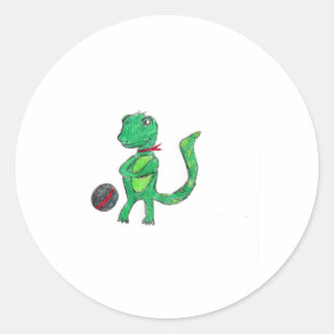 Spotted Lizzard Classic Round Sticker