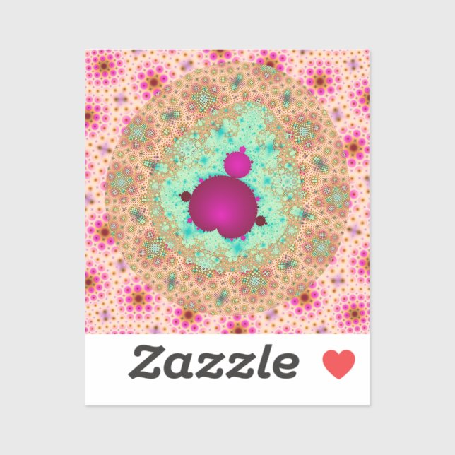 Spotted Mandelbrot Set Fractal Design (Sheet)