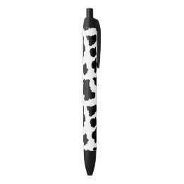 Spotted Moo Cow Dutch Holstein Animal Spots Black Ink Pen
