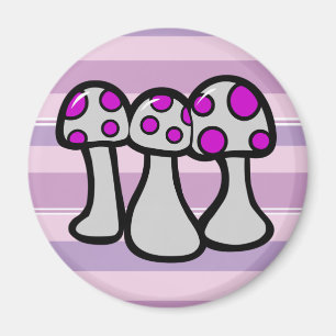 Spotted Mushroom Magnet